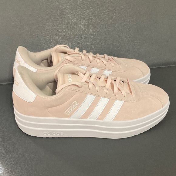 Adidas VL Court bold Platform lite pink Women's 9.5 - Picture 1 of 7